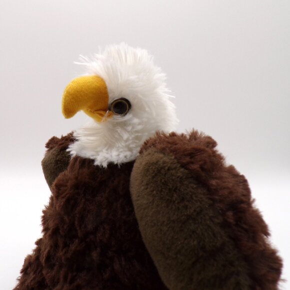 Wild Republic Bald Eagle Plush 8 inch Bird Watching Wildlife Stuffed Animal Toy - Picture 10 of 11